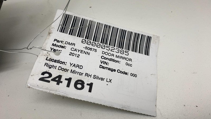 2011-2014 Porsche Cayenne Front Right Exterior Rear View Door Mirror S