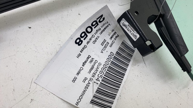 A2977203000 ⭕ 2022 EQS 450+ V297 Front Right Quarter Door Window Glass Vent RH A2977203000