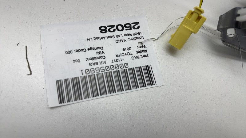 ⭕ 2018 2019 2020 2021 2022 Toyota C-HR Rear Driver Left Seat Airbag Japan Built
