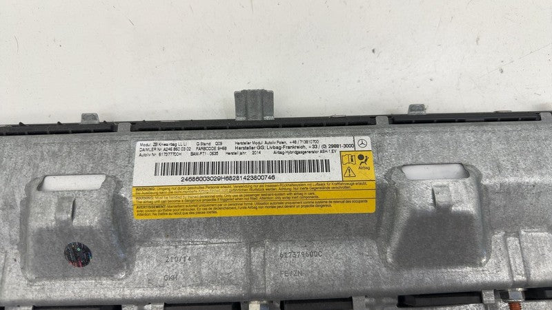 A2468600302 ⭕ 13-19 B-Class W246 W242 Front Driver Side Lower Knee Airbag Left A2468600302