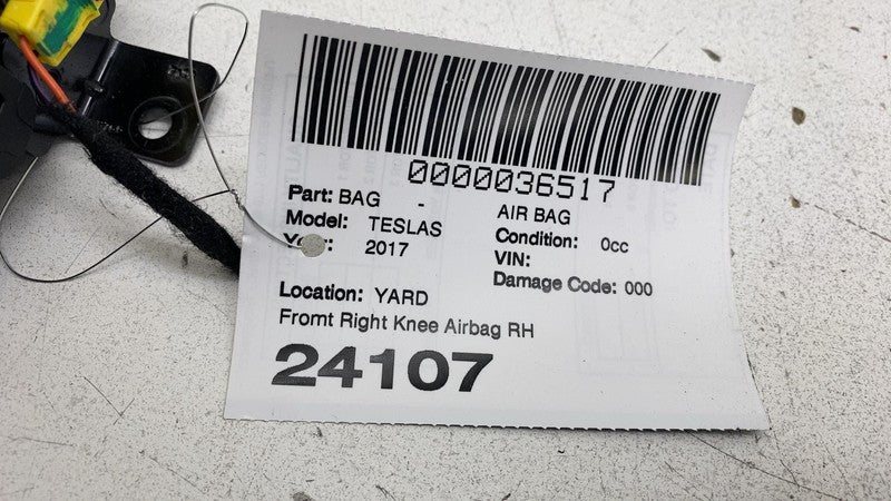 ⭕ 2012-2020 Tesla Model S X Front Right Knee Safety Air Bag Module 100