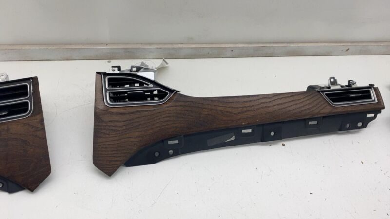 109687700A 2012-2020 Tesla Model S X SET of Dash A/C Air Vent Outlet Dashboard Trim Panel