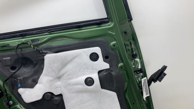 2011-2016 Mini Cooper Countryman Rear Driver Door Shell Panel Left LH Green C15