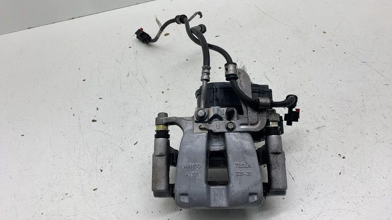 ⭕ 2017-2025 Tesla Model 3 Rear Right Caliper + Brake Hose Line BASE 10
