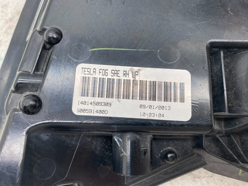 600591400D ⭕ 12-20 Model S Front Passenger Side Fog Light Cornering Lamp Right 6005914-00-D