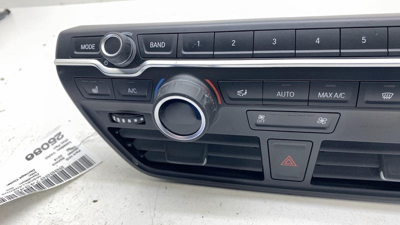 ⭕2014-2021 BMW i3 Hybrid Radio & A/C Climate Control Switch Panel OEM