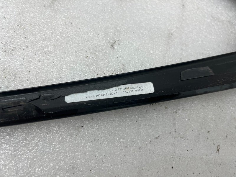 1600146D0B ⭕ 21-23 Tesla Model S MS Driver Side Upper Bright Trim Molding Left 1600146-D0-B