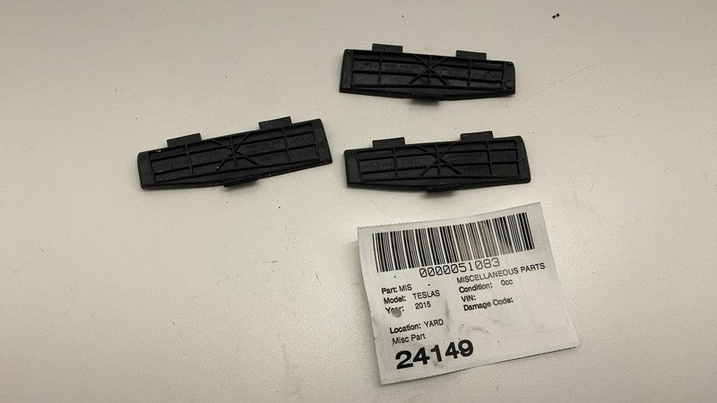 100296600B 2012-2020 Tesla Model S MS Set of 3 Front & Rear Left & Right Door Trim Pull Cup