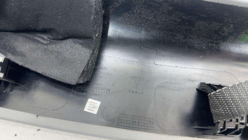 1732047 20 H ⭕ 24-25 Model 3 Rear Driver Side Upper Trim Headliner Cover Left LH 1732047-20-H