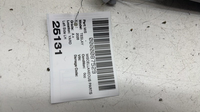 ⭕ 25-26 Tesla Model Y Front Driver Side Windshield Sunvisor Gray Sun V