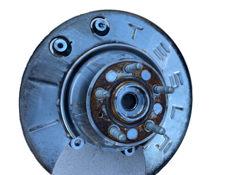 ⭕ 16-20 Model S Rear Right Spindle Knuckle Hub w/ Shield Dual Motor 10