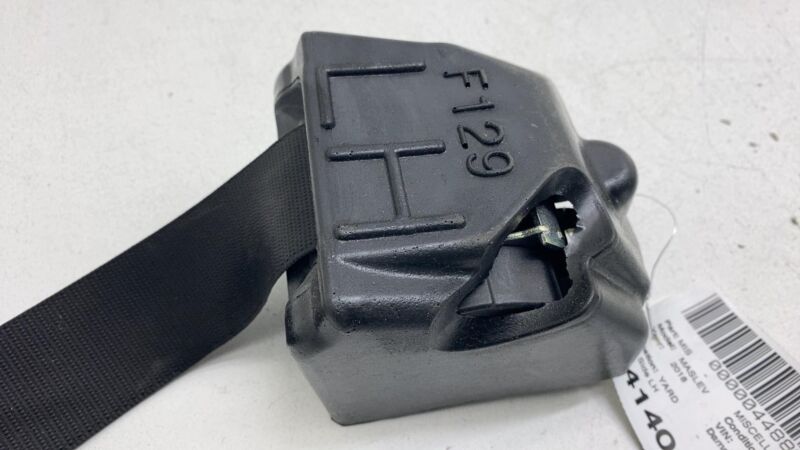 634166800A ⭕ 2017-2020 Maserati Levante Rear Left or Right Side Seatbelt Black 634166800A