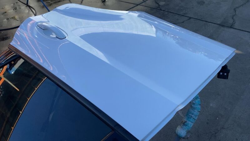 2013-2018 Ford C-Max Rear Driver Side Door Shell Panel Left LH Assy White - YZ