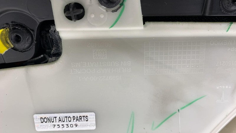 2021-2024 Tesla Model S Rear Passenger Side Door Panel Trim Card Right