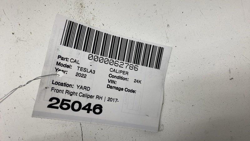 ⭕ 2017-2023 Tesla Model 3 Front Left Caliper w/ Brake Hose Line LH 104