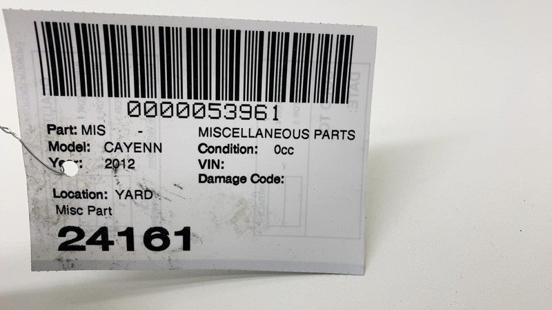 7P0863459E 2011-2018 Porsche Cayenne Rear Trunk Sill Scuff Plate Cover Trim Panel 7P0863459