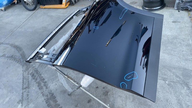 1028790-00-K ⭕ 2016-2024 Tesla Model X Rear Driver Side Falcon Door Shell Panel LH Black PBSB