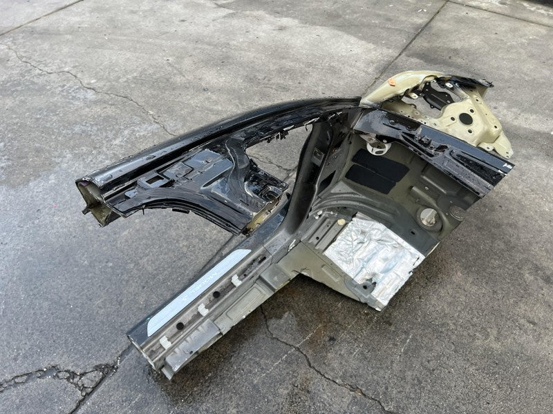 2017-2023 Tesla Model 3 Front Left Apron Frame Rail Structural Cut Black - PBSB