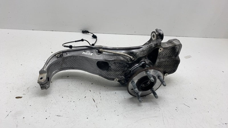 ⭕ 16-20 Model S Front Right Spindle Knuckle + Hub Bearing & ABS AWD 10