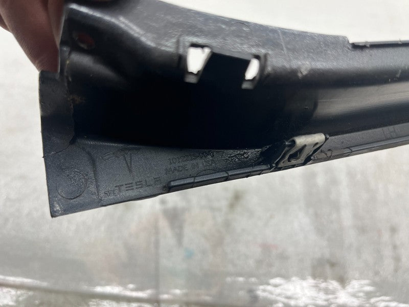 101221500G ⭕ 2012-2025 Tesla Model S Rocker Panel Scuff Plate Molding Left OEM 1012215-00-G
