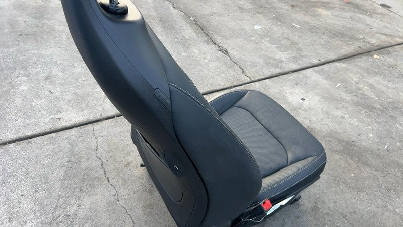 2022 2023 2024 Kia EV6 Front Driver Side Seat w/ Headrest Left Perforated Black