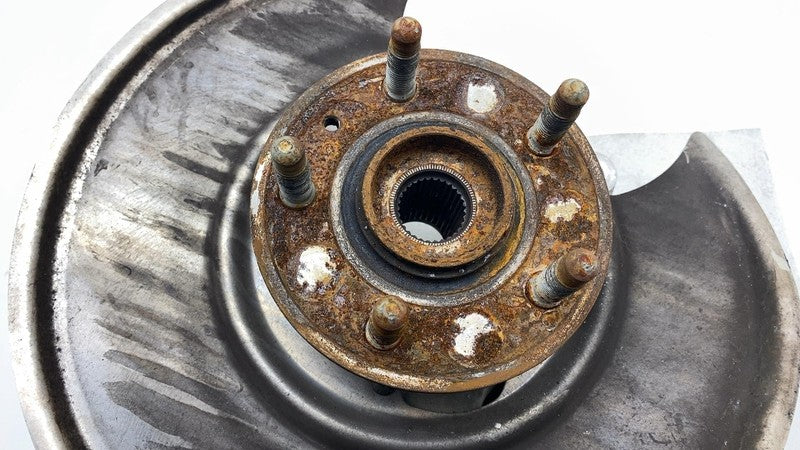 142041500G 2021-2024 Tesla Model S Rear Left Spindle Knuckle Wheel Hub w/ Rotor Shield LH