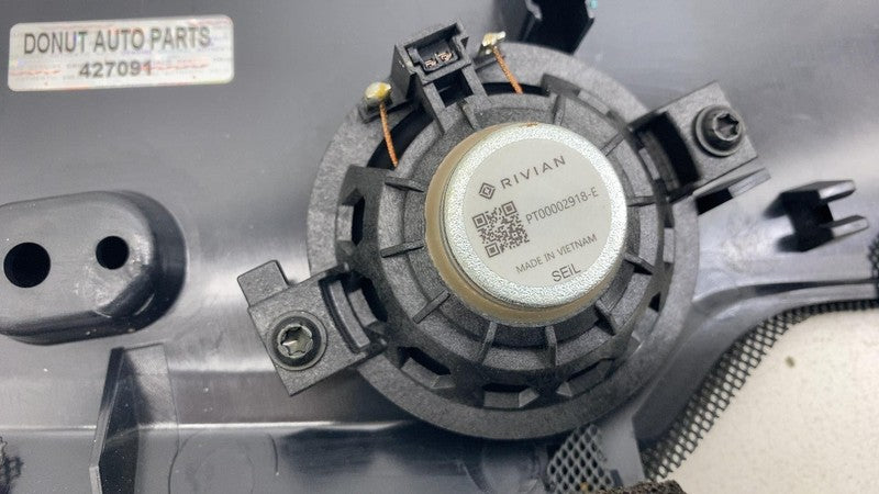 PT00040387 ⭕22-24 Rivian R1T R1S Front Dash Mesh Upper Speaker Grille Trim Cover PT00000746