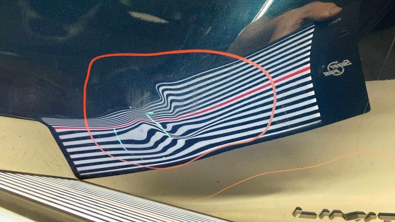 ⭕ 17-25 Chrysler Pacifica Rear Tailgate Liftgate Back Door Shell Panel Blue PPS