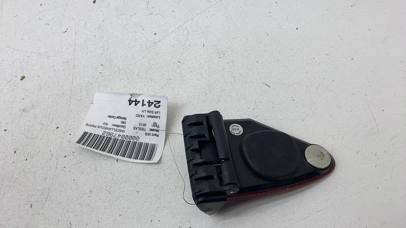 2012-2015 Tesla Model S Rear Driver Side Tail Light Charge Port Cover Reflector
