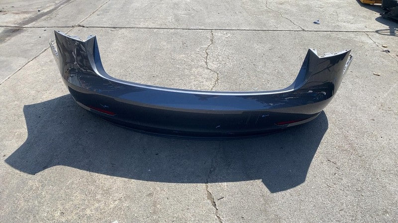 ⭕ 2023 Tesla Model 3 M3 Rear Bumper Cover Assy (No Park Sensor) Gray -
