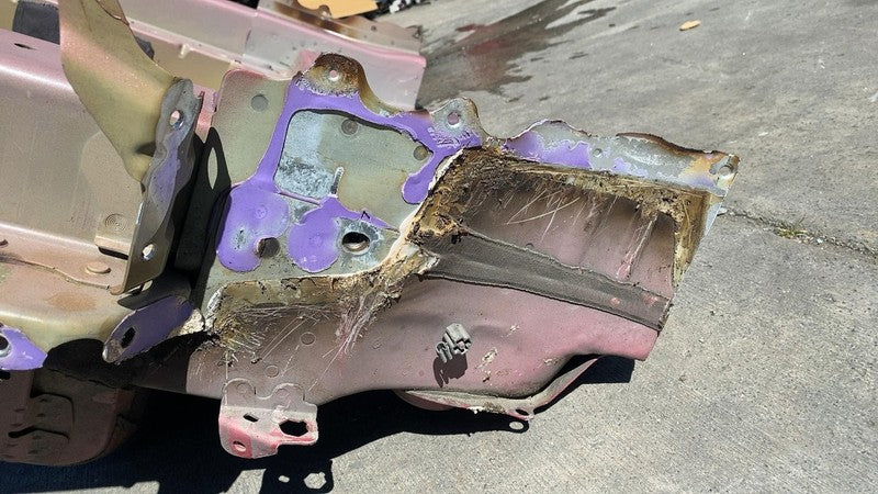 ⭕ 2017-2023 Tesla Model 3 Rear Tail Panel Bucket + Upper & Lower Rail Structural