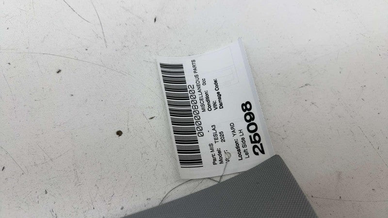 1732047 20 H ⭕ 24-25 Model 3 Rear Driver Side Upper Trim Headliner Cover Left LH 1732047-20-H
