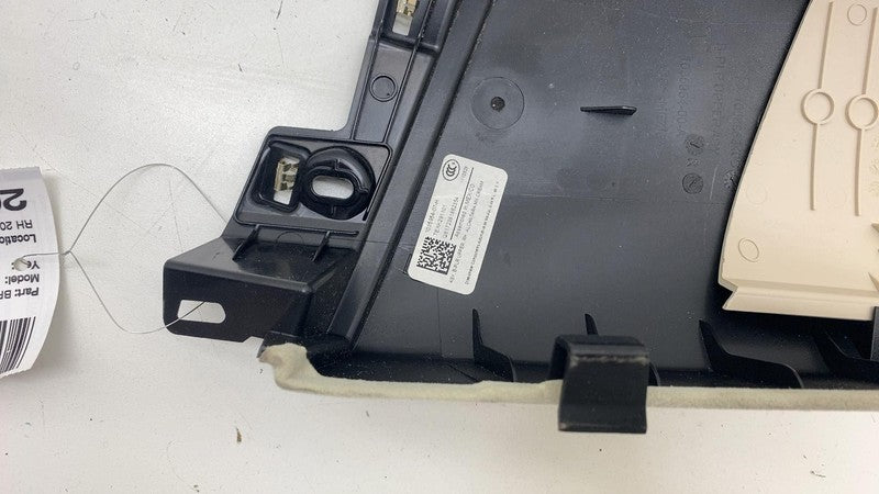 103595407H ⭕ 2016-2020 Tesla Model X Right B-Pillar Lower Trim Cover Panel OEM 1035954-07-H