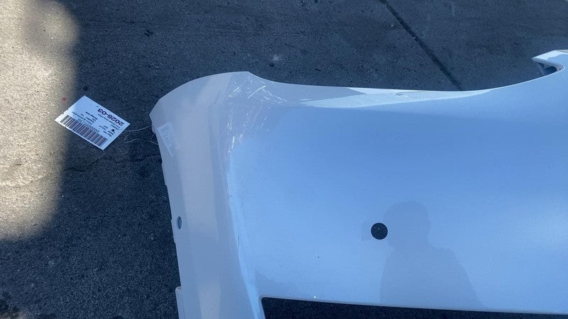 2020-2023 Tesla Model Y MY Front Bumper Cover w/ Park Sensor Holes White - PPSW