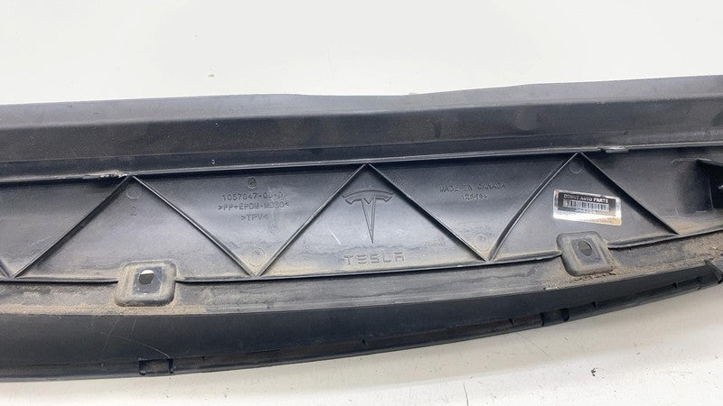 ⭕ 16-20 Model S MS Front Upper Fascia Grille Bumper Air Intake Duct 10