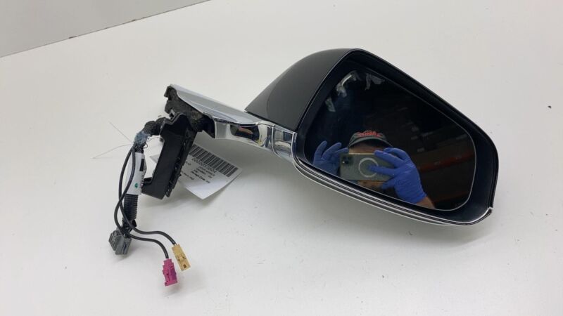 2012-2015 Tesla Model S Front Right Exterior Rear View Door Mirror RH Black PBSB