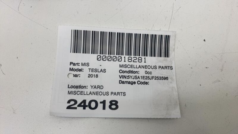 2012-2015 Tesla Model S PAIR Front Left & Right Bonnet Hood Hinge Closure Assist