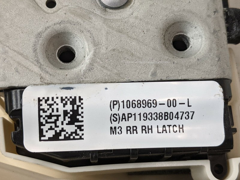 1068969-00-L ⭕ 2017-2023 Tesla Model 3 M3 Rear Right Door Lock Latch Actuator RH 1068969-00-L