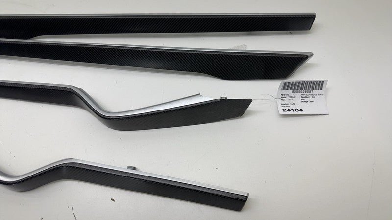 103578811B ⭕16-20 Model X Front & Rear Left/Right Door Trim Decor 1035826-11-A/1035788-11-B