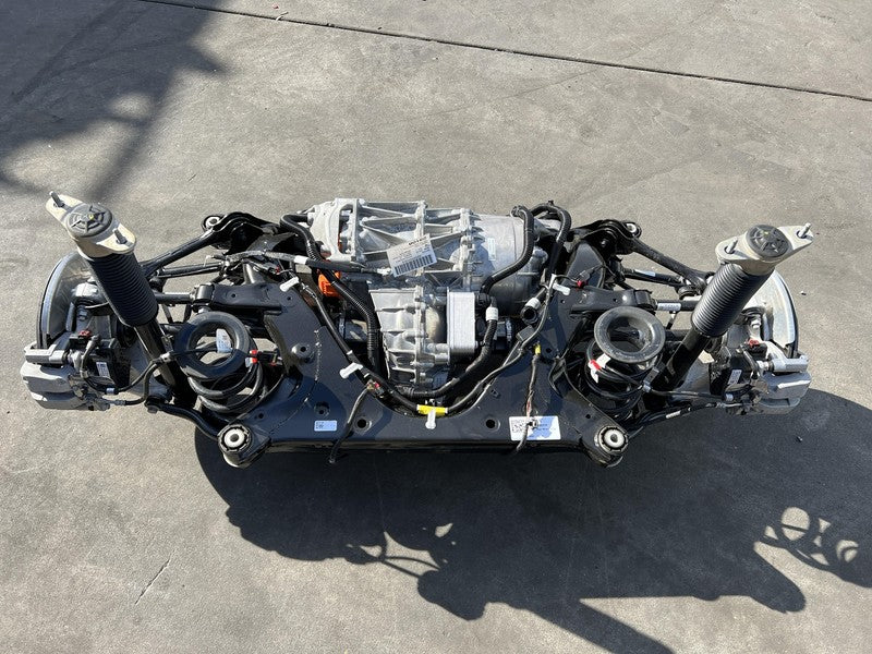 1120990-07-J 2021-2023 Tesla Model 3 M3 Engine Motor Rear Drive Unit w/ Subframe & Suspension