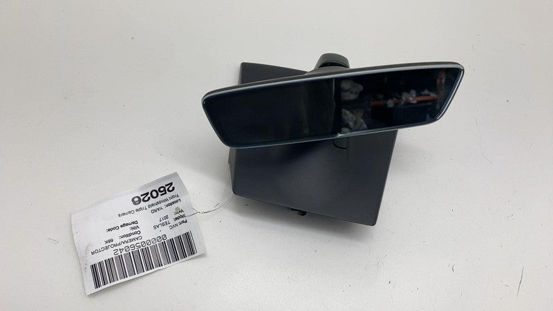E11 048419 16-20 Tesla Model S Front Windshield Interior Rear View Mirror w/ Triple Camera