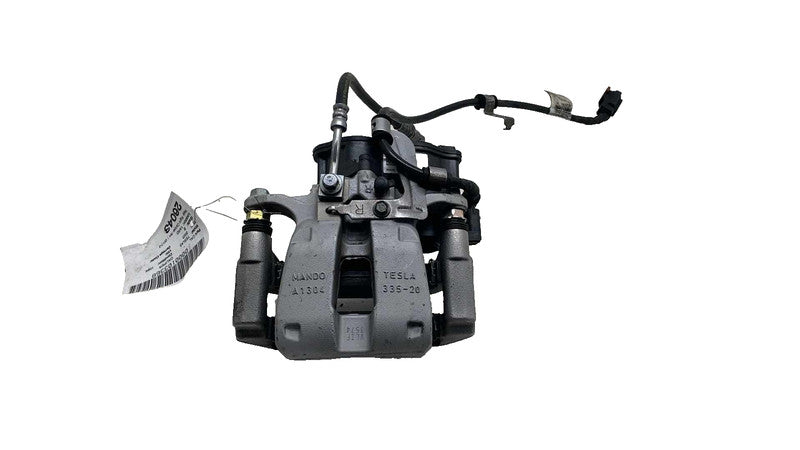 ⭕ 17-25 Tesla Model 3 Rear Right Brake Caliper + Brake Hose Line RH 10