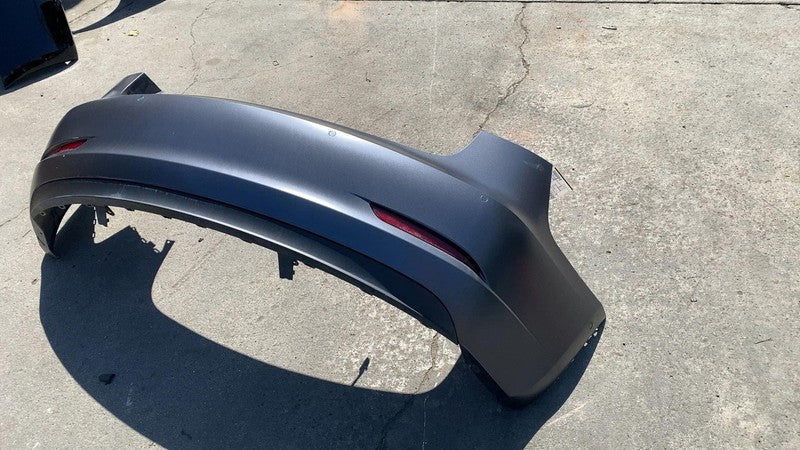 ⭕ 2017-2022 Tesla Model 3 Rear Bumper Cover w/ Park Sensor & Harness Gray PMNG