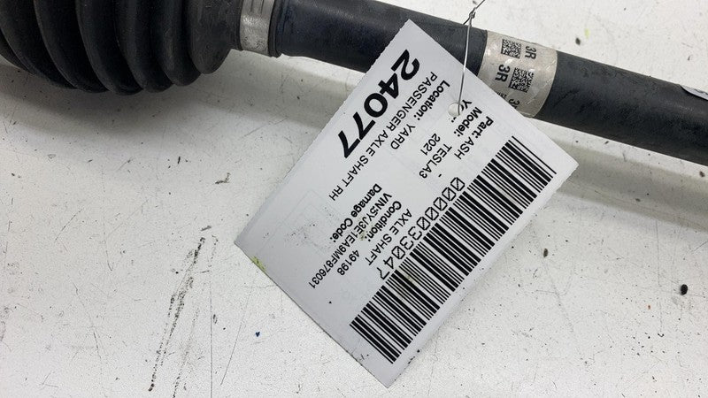 1044161-00-D 2017-2023 Tesla Model 3 Rear Halfshaft Right Axle Half Shaft (25MM) 1044168-00-A