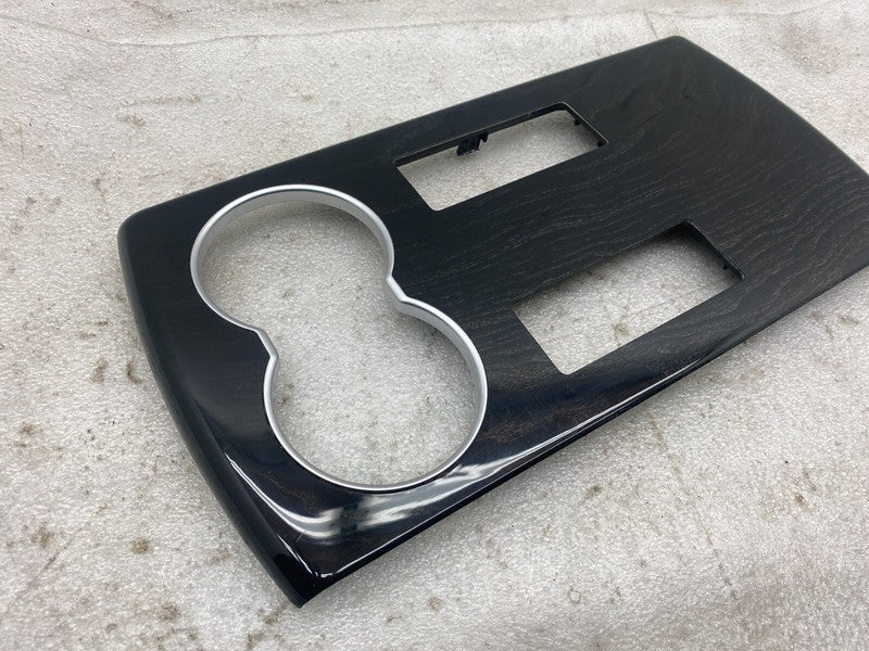 ⭕ 2012-2020 Tesla Model S MS Center Console Cup Holder Trim Cover Assembly Black
