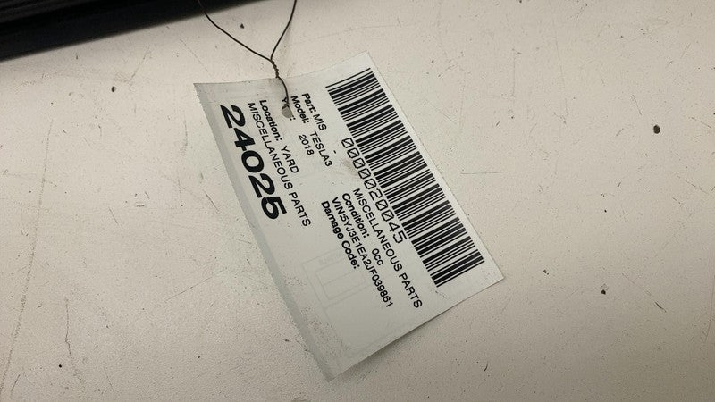 ⭕ 17-23 Model 3 Rear Right Door Window Inner Belt Weatherstrip Seal 10