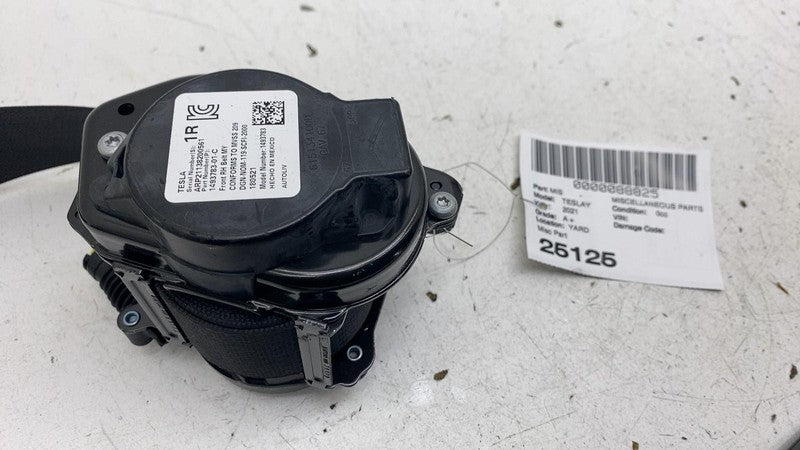 ⭕ 2020-2024 Tesla Model Y Front Right 1st Row Seat Belt & Retractor 14