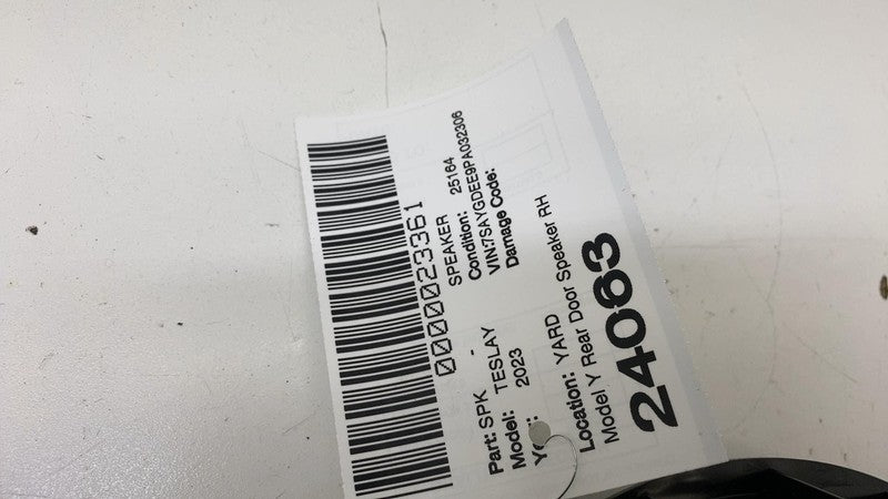 ⭕ 17-23 Model 3 Y Front Left & Right Audio Speaker Woofer 60W 4-Ohm 10