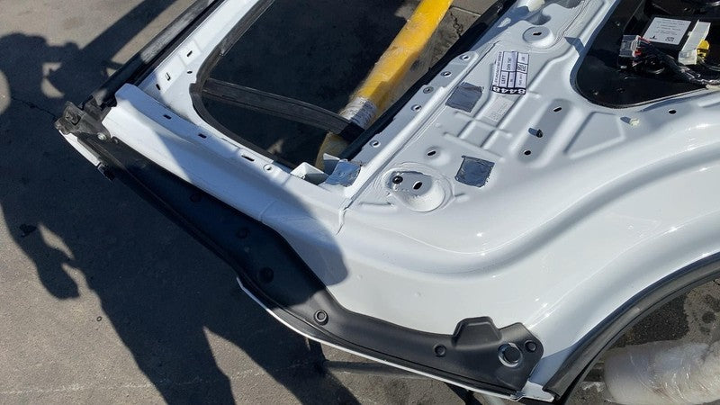 1028790-00-K ⭕ 2016-2024 Tesla Model X Rear Driver Side Falcon Door Shell Panel LH White PPSW