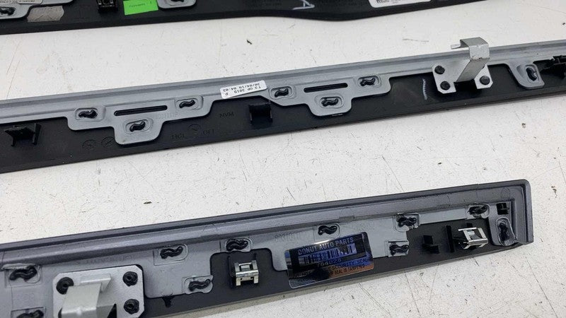 ⭕ 16-20 Model X Front & Rear Door Molding Trim Decor Left & Right Ash